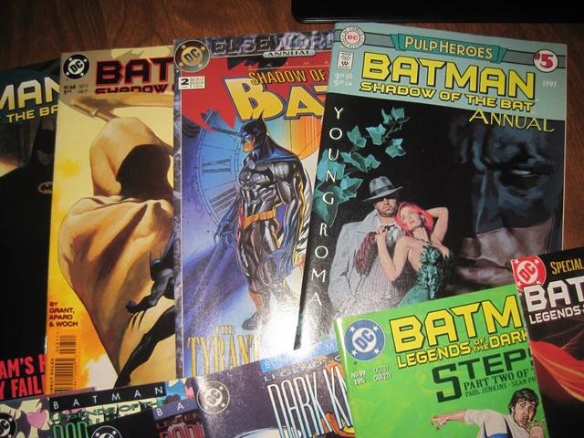 Batman Legends of the Dark Knight and Batman Shadow of the Bat lot 2