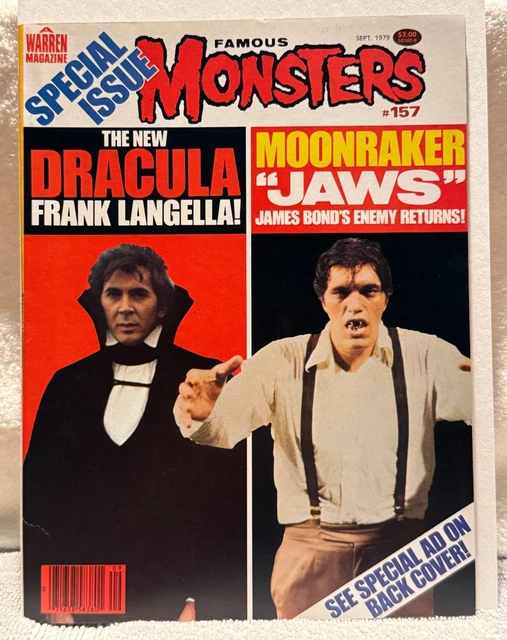 FAMOUS MONSTERS OF Filmland #157 Sep. 1979 original issue NICE