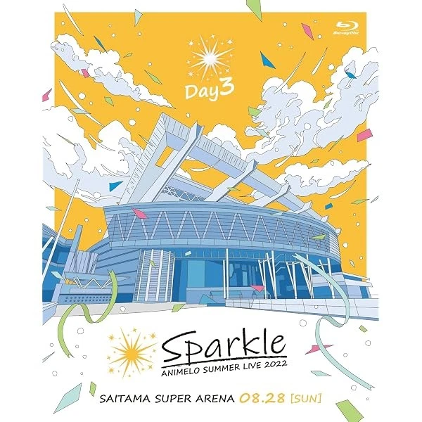 ANIMELO SUMMER LIVE 2022 -Sparkle- Tag 1 Blu-ray Disc Bluray