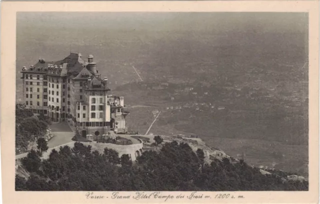 VARESE GRAND HOTEL CAMPO DEI FIORI - Cartolina 1920 non viaggiata