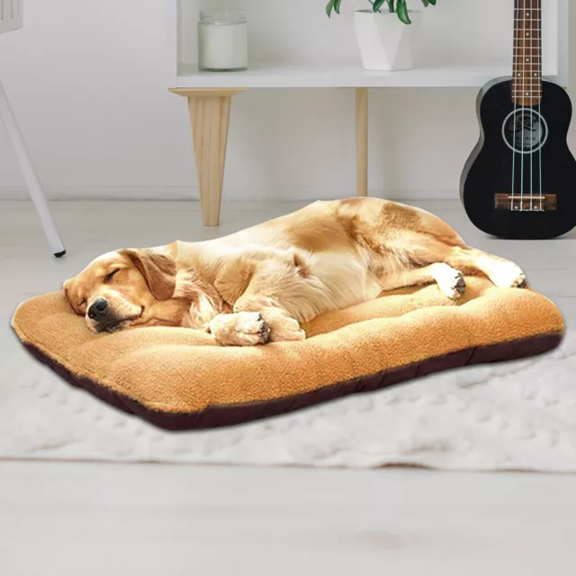 Large Pet Dog Cat Bed Cushion Pillow Puppy Mat Soft Warm Washable Mattress Pad
