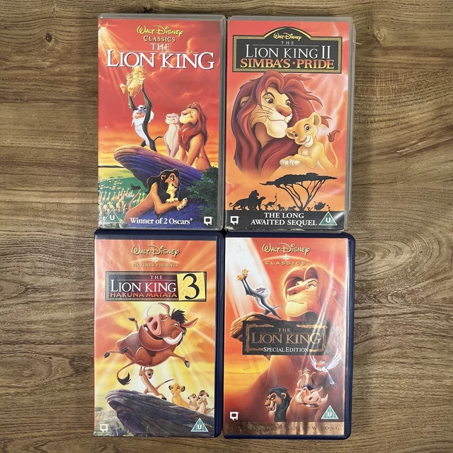 10 Disney Vhs Tapes The Lion King Black Diamon Origin vrogue.co