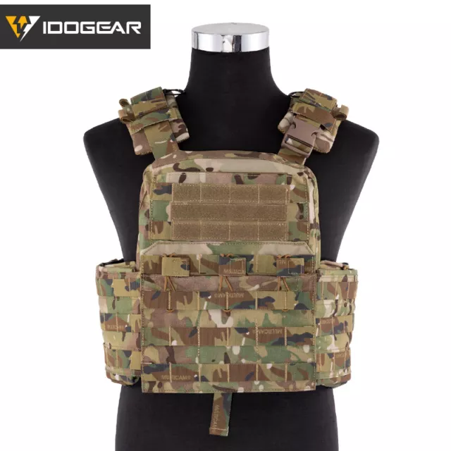 IDOGEAR taktische Weste Kirsche Platte Träger CPC Molle Gear echte Jagen Camo