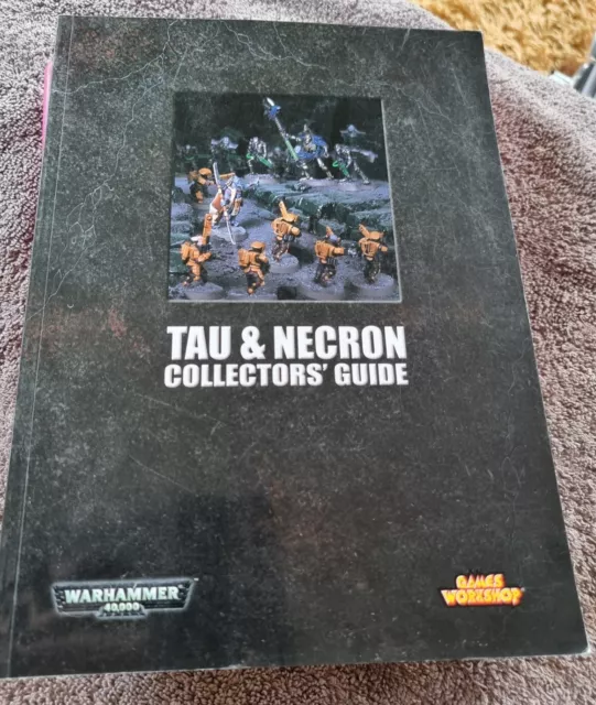 Warhammer 40k Tau & Necron Sammleranleitung Softcover