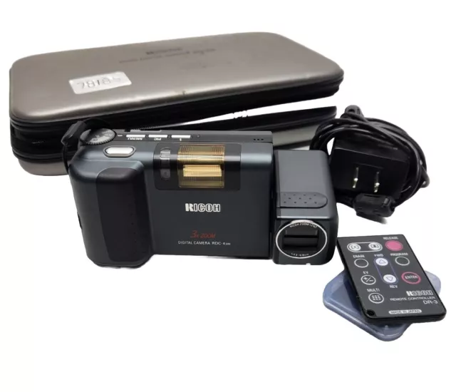 Ricoh Digital Camera System 3x Zoom Model RDC-4200 As-Is for Parts