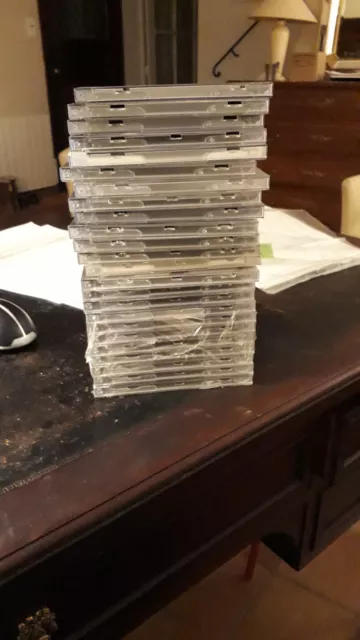 Boîtes de cd vides