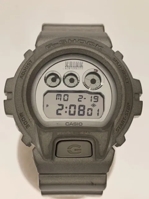 CASIO G-SHOCK DW-6900KR-8JR Silver Quartz Digital Watch