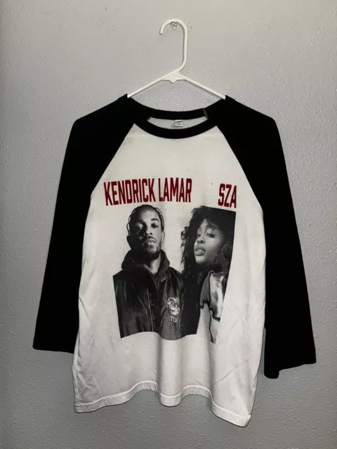 The Championship Tour Rap T Shirt Size L Kendrick Lamar Sza Schoolboy Q Ab Soul