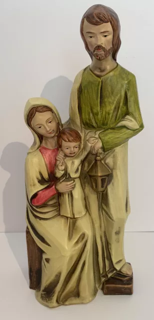 Vintage Fine Quality Japan Christmas Holy Family Joseph Mary Jesus Figurine