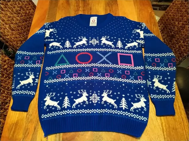 Playstation on sale christmas jumper
