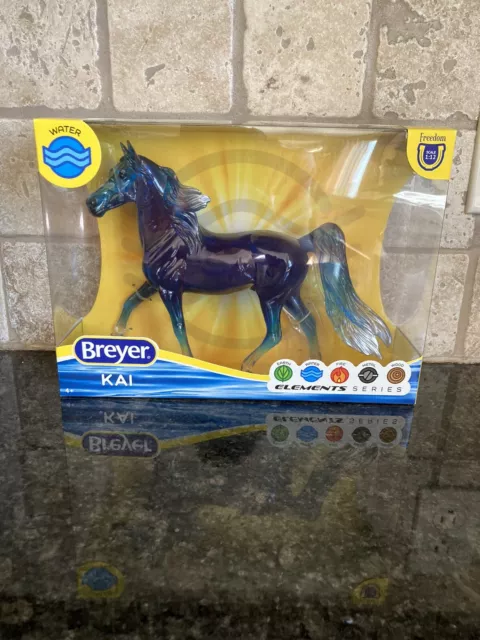 Breyer Horse Kai. Elements Series. Water. Clearware. Classic Size