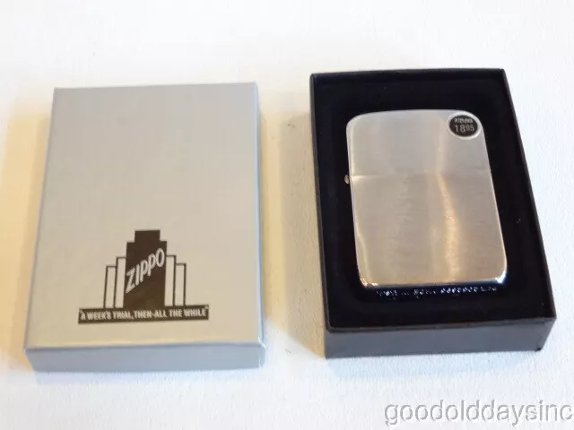 1941 Replica 4-Barrel Zippo Brushed Chrome 4 Barrel 2004 Lighter Unfired in Box