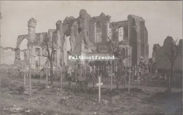 (RB)2024-15, Foto, Wk1, Inf.-Regt.134, Soldatenfriedhof Messines Frankreich 1915