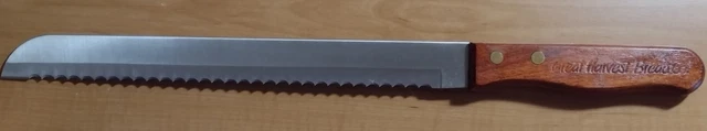 10"  Slicer/Carving/Bread Knife~Dexter Russell~ Stainless Steel~Walnut Handle