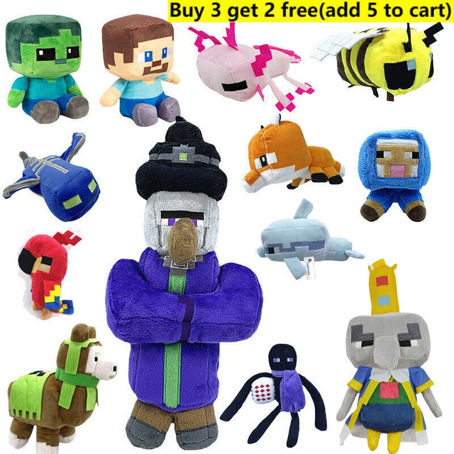 MINECRAFT CREEPER ENDERMAN Filling Plush Toys Xmas Gifts My World
