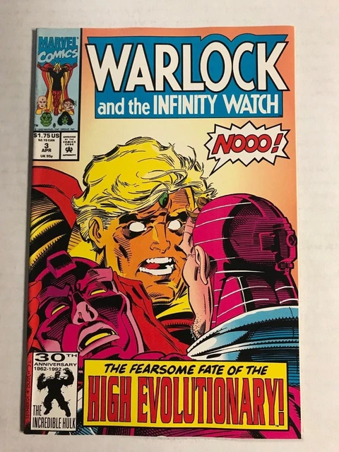 Warlock And The Infinity Watch #3 First Print Marvel Comics (1992) Gauntlet