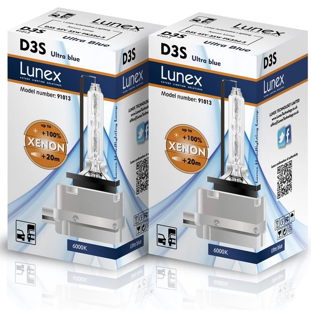 2 X D3S NEUF LUNEX XENON HID AMPOULE LAMPS Compatible Avec Osram - Foto 7
