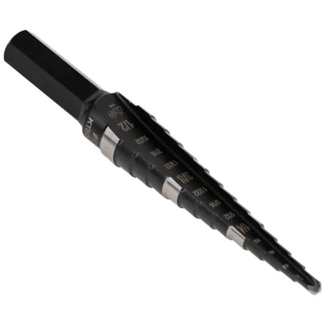 Klein Tools Step Drill Bit #1 Double-Fluted