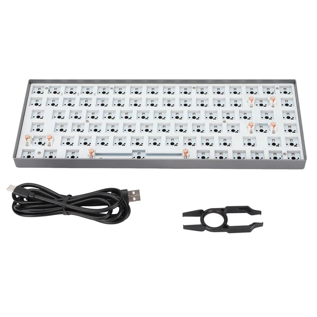 84 KEY MECHANICAL Keyboard DIY Kit Hotswap Keyboard Kit With RGB