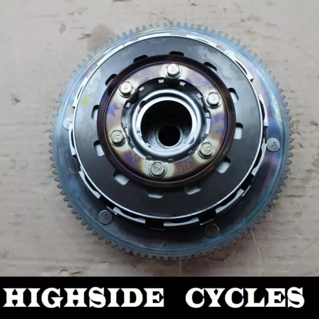 1219 02 Harley-Davidson Dyna Clutch Basket Hub Assembly