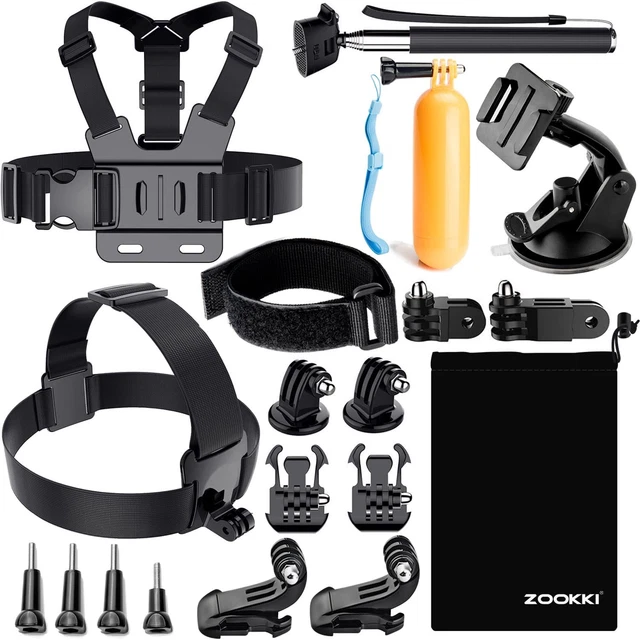 Action Camera Accessories Kit for Gopro Hero 11 10 9 8 7 6