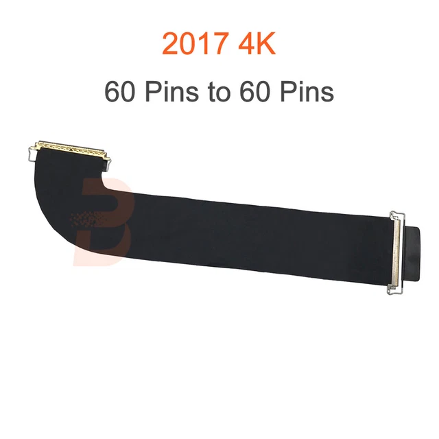 New For iMac 21.5" A1418 4K LCD LVDS Screen Flex Cable 60pin+60pin 2017 Year
