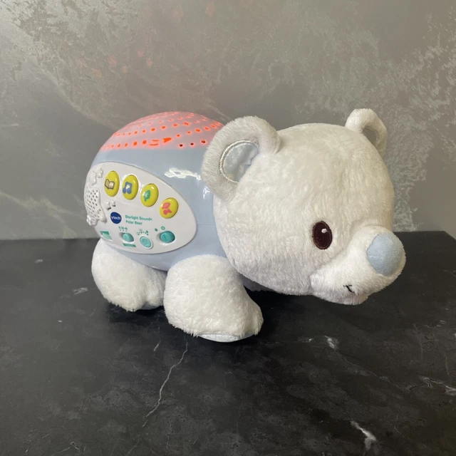 VTech Little Friendlies Starlight Sounds Polar Bear Baby Nightlight Musical Toy