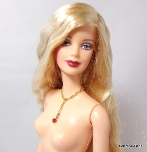 GORGEOUS James Bond 007 BARBIE Long Blonde Hair  MACKIE Face FASHION DOLL 4 OOAK
