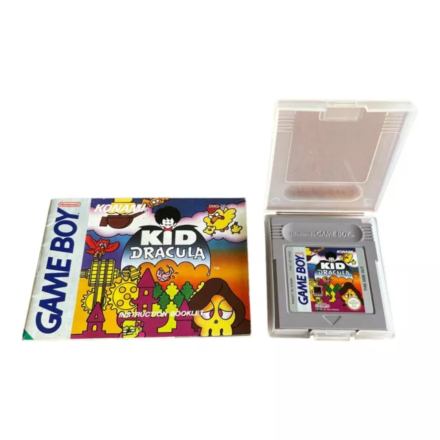 Kid Dracula for Nintendo Game Boy/Colour - Genuine/Manual/PAL/UKV/Castlevania 🐙