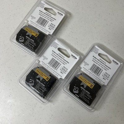 lot 3 sealed genuine brother p touch m 831 12mm black lot 3 sealed genuine brother p touch m 831 12mm black