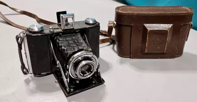 TSUBASA SUPER SEMI  PRE-WWII JAPANESE 6x45 FOLDING CAMERA