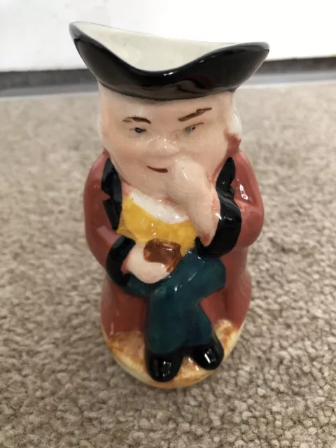 Burlington ware Toby Jug - Snuffy - 3 3/4 inches tall 1959-1963 John Shaw & Sons