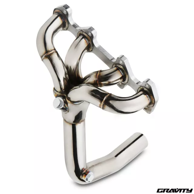 Stainless Decat De Cat Race Exhaust Manifold For Fiat 500 1.2 2009 - 2013 Models