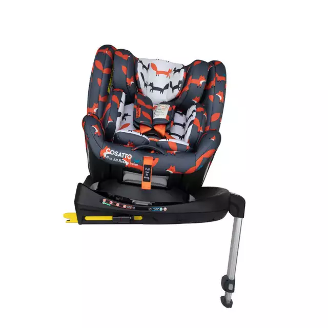 Cosatto All in All Rotate i-Size Car Seat 0-12 Years Charcoal Mister Fox