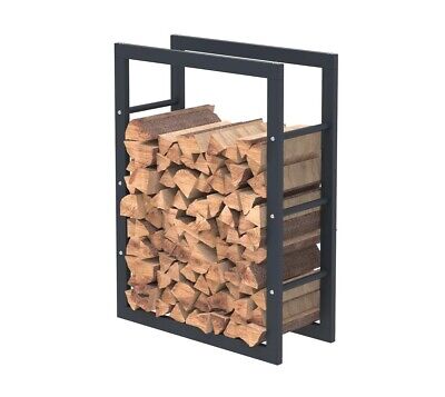 R143 80 cm di altezza Scaffale per legna da ardere 