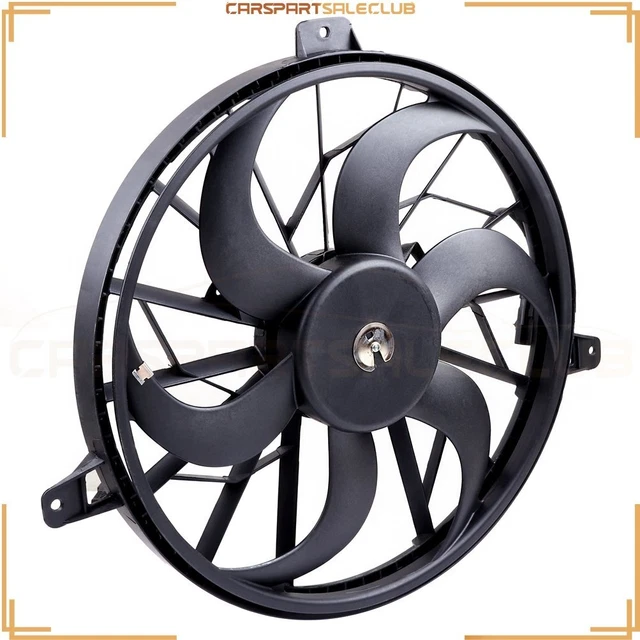 For Jeep Grand Cherokee 99-03 Front Driver Engine Radiator Cooling Fan Assembly