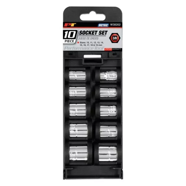 PERFORMANCE TOOL Sweed set Met.pr.3 8po 10 pcs W38202