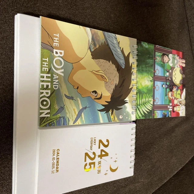 STUDIO GHIBLI 20242025 Calendar Hayao Miyazaki 98.99 PicClick