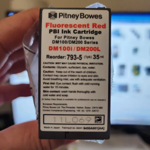Pitney Bowes  793-5 Postage Meter Ink Cartridge Models.DM100 /793-5 Replacement