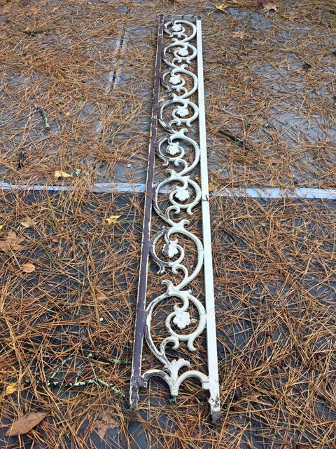 porch supports uprights column cast iron metal vintage 11