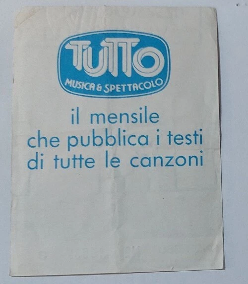 Biglietto concerto Vasco Rossi 1985 2