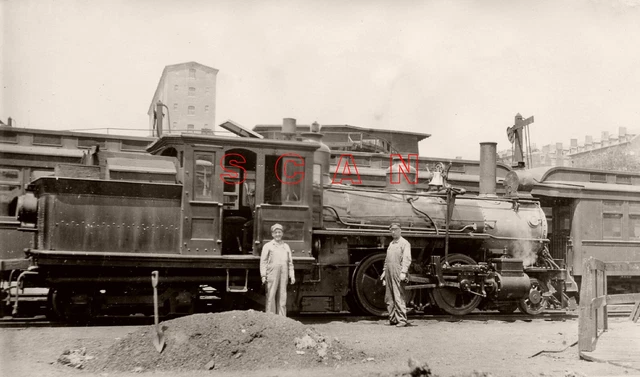 3B630 RP 1920s40s BOSTON REVERE BEACH & LYNN RAILROAD 244T LOCO #12  E. BOSTON