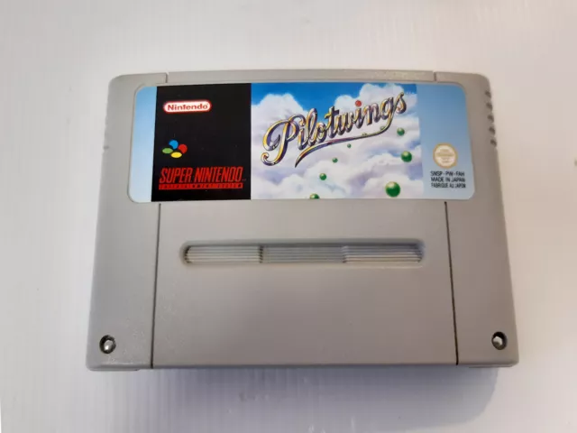 Cartouche Seule Jeu Super Nintendo Pilotwings Simulation Snes Pal Snsp Japan