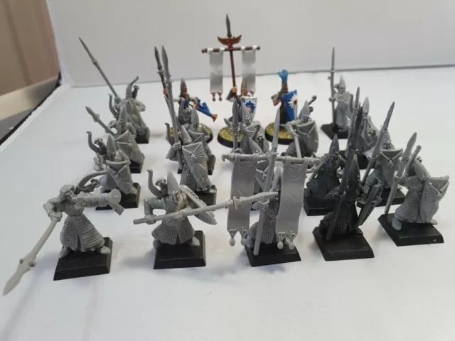 Games Workshop Warhammer Fantasy High Elf Spearmen X20 WFB AOS Age of Sigmar