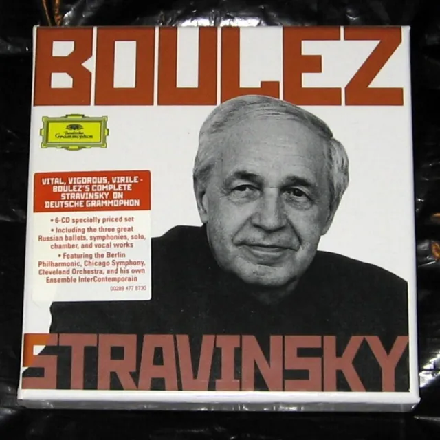 BOULEZ – STRAVINSKY [Deutsche Grammophon 6CD Box set]