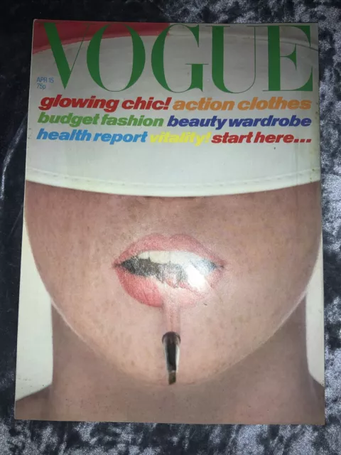 VOGUE UK Magazine Margie Swearingen April 15th 1978 Vintage British Fashion 6