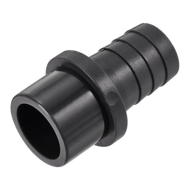 PVC Tuyau Raccord 20mm Barbelé x 25mm OD Tube Adaptateur Tuyau Connecteur Noir