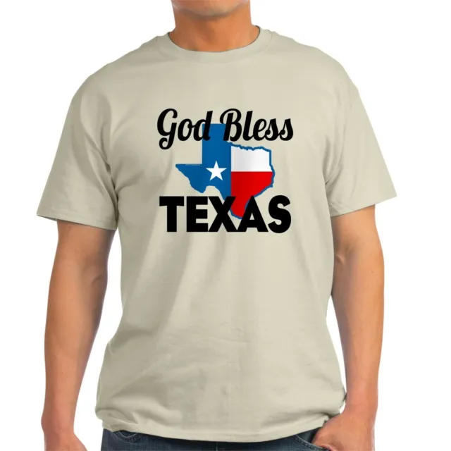 CafePress God Bless Texas T Shirt 100% Cotton T-Shirt (112316282)
