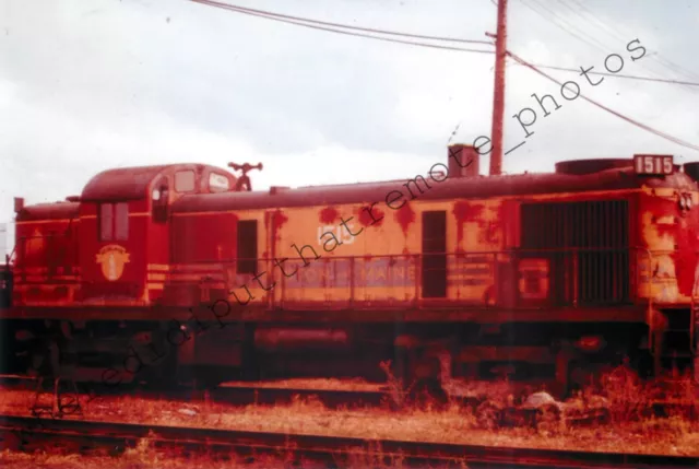 Boston & Maine BM 1515 ALCO RS3 St. Luc Quebec 9-29-70 Photo