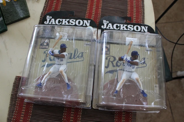 Bo Jackson, Cooperstown 6, Mlb, Debut Mcfarlane, K C Royas (Sold Individually)